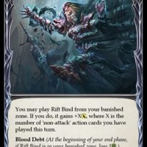 Flesh And Blood MON-U Rift Bind (Blue)