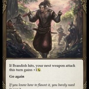 Flesh And Blood MON-U Brandish (Yellow)