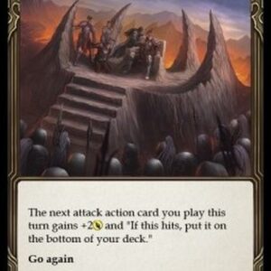 Flesh And Blood MON-U Warmonger's Recital (Yellow)