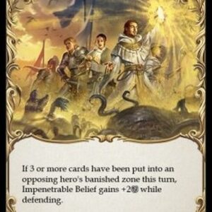 Flesh And Blood MON-U Impenetrable Belief (Yellow)