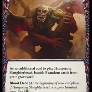 Flesh And Blood MON-U Hungering Slaughterbeast (Red)