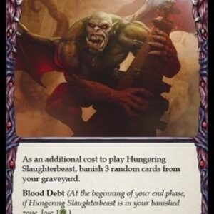 Flesh And Blood MON-U Hungering Slaughterbeast (Blue)