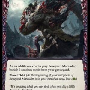 Flesh And Blood MON-U Boneyard Marauder (Red)