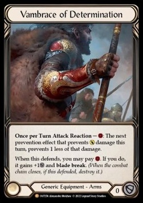 Flesh And Blood OUT Vambrace of Determination