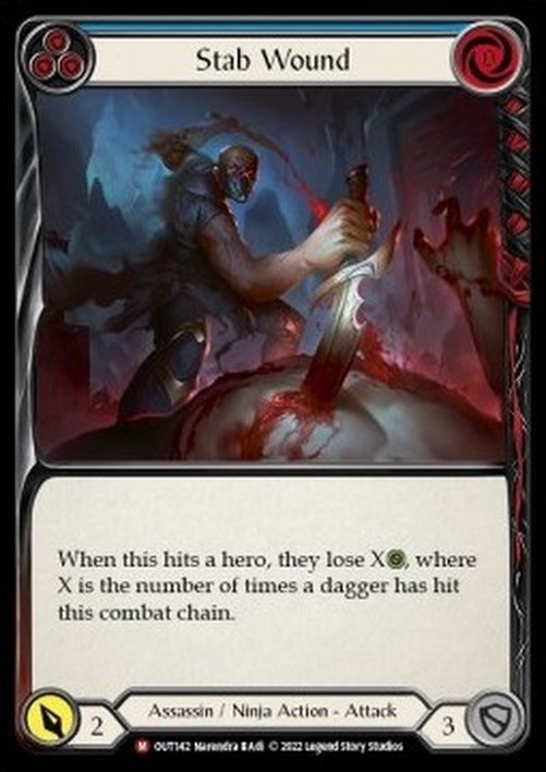 Flesh And Blood OUT Stab Wound