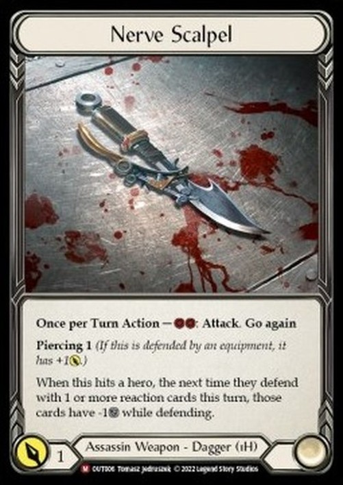 Flesh And Blood OUT Nerve Scalpel