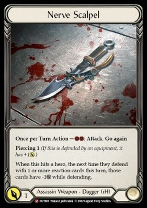 Flesh And Blood OUT Nerve Scalpel