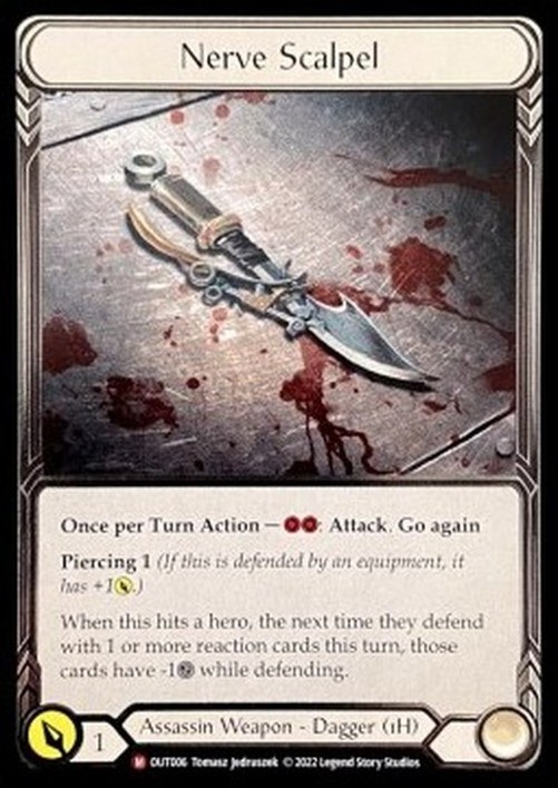 Flesh And Blood OUT Nerve Scalpel