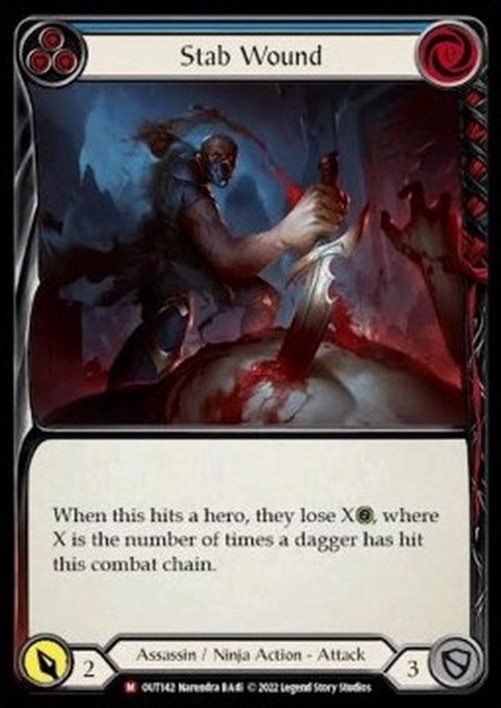 Flesh And Blood OUT Stab Wound