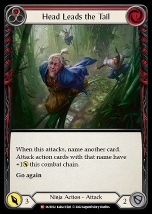 Flesh And Blood OUT Head Leads the Tail