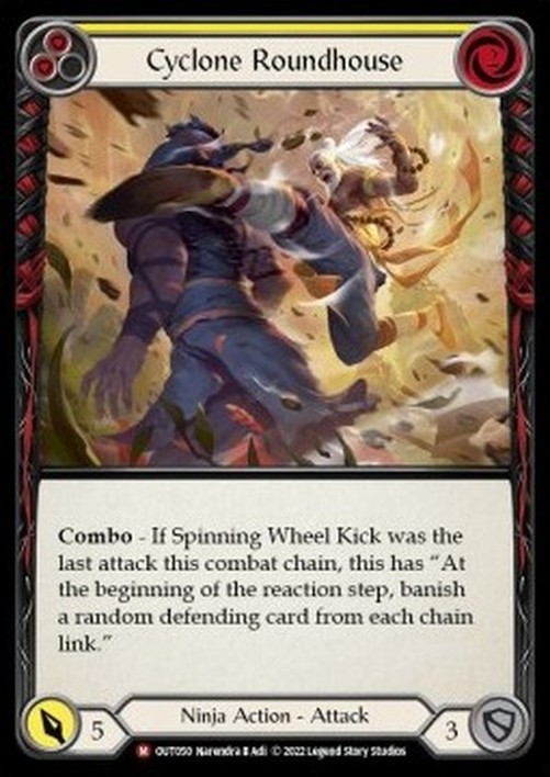 Flesh And Blood OUT Cyclone Roundhouse