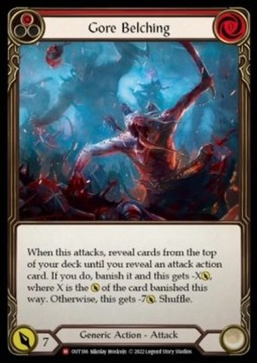 Flesh And Blood OUT Gore Belching