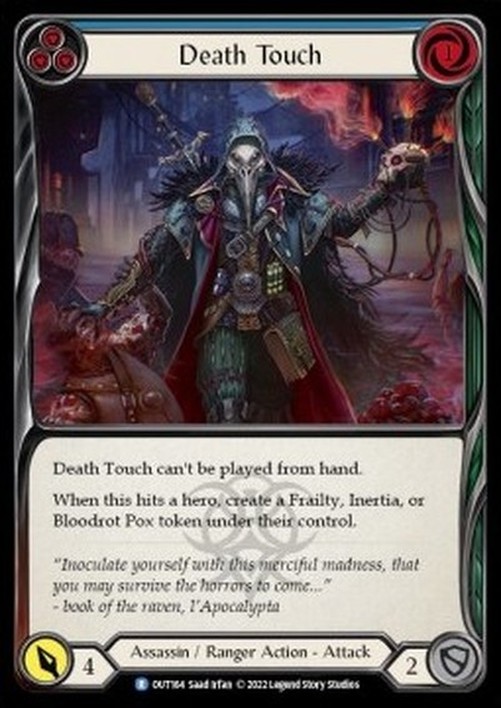 Flesh And Blood OUT Death Touch (Blue)