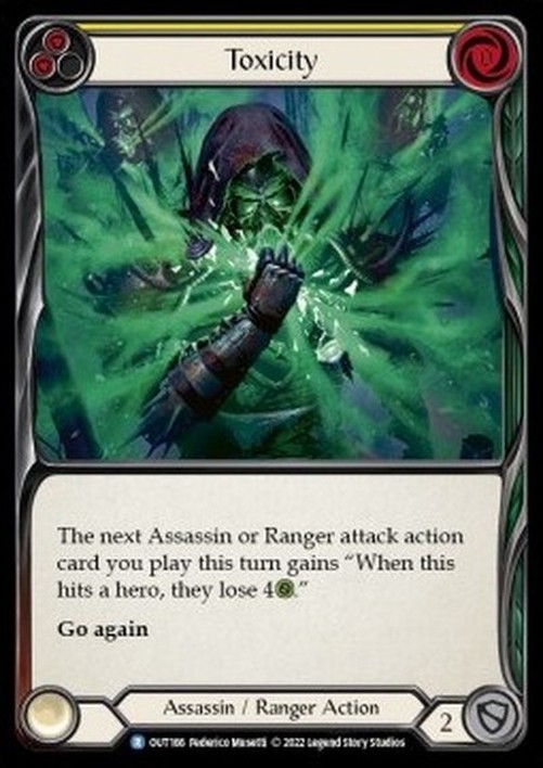 Flesh And Blood OUT Toxicity (Yellow)