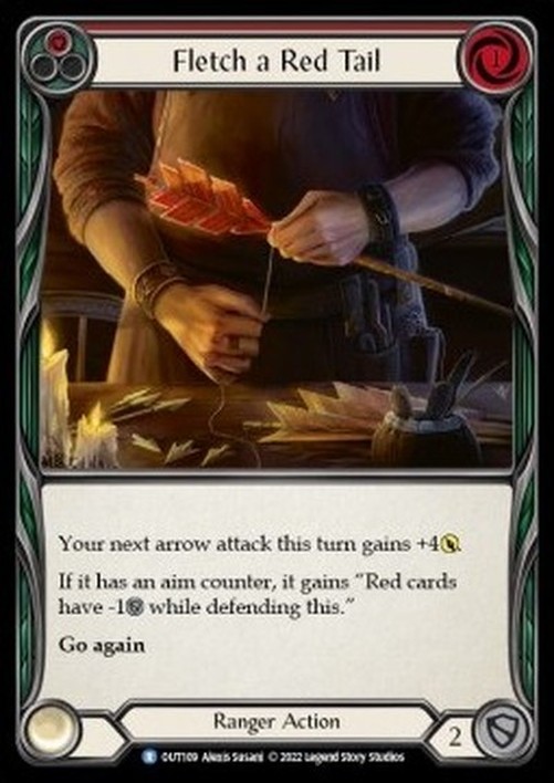 Flesh And Blood OUT Fletch a Red Tail