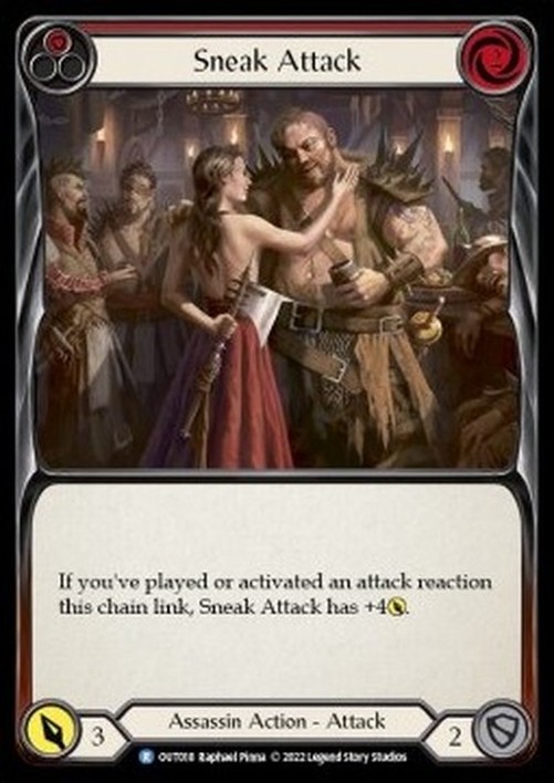 Flesh And Blood OUT Sneak Attack (Red)