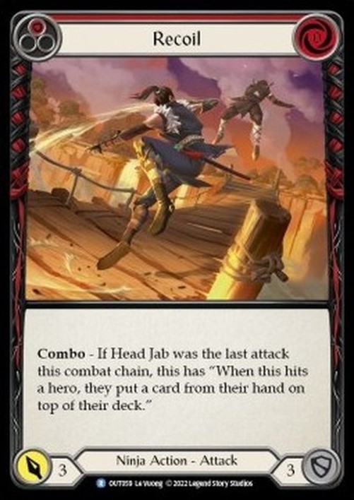 Flesh And Blood OUT Recoil (Red)