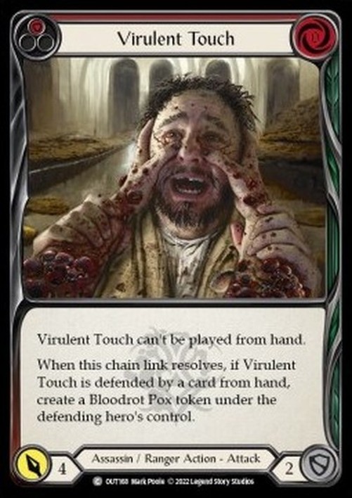 Flesh And Blood OUT Virulent Touch (Red)