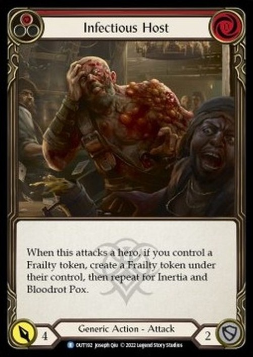 Flesh And Blood OUT Infectious Host (Red)