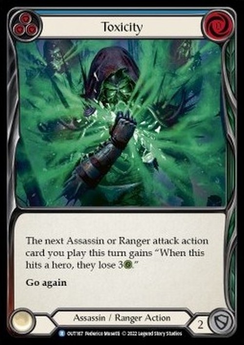 Flesh And Blood OUT Toxicity (Blue)