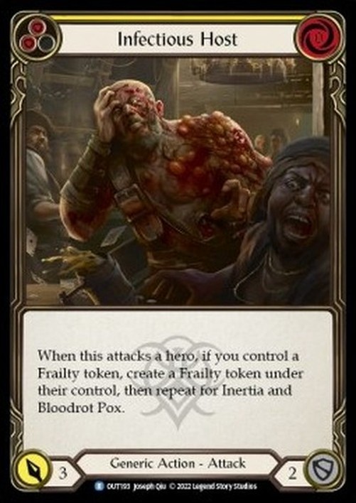 Flesh And Blood OUT Infectious Host (Yellow)