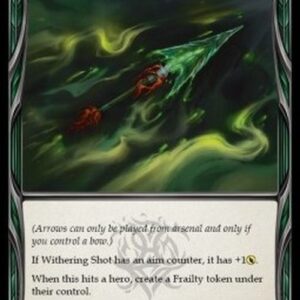 Flesh And Blood OUT Withering Shot (Yellow)