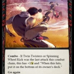 Flesh And Blood OUT Spinning Wheel Kick (Yellow)