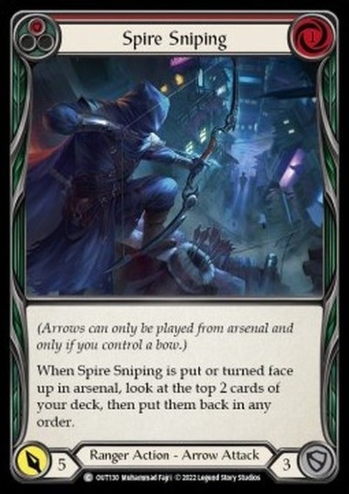 Flesh And Blood OUT Spire Sniping (Red)