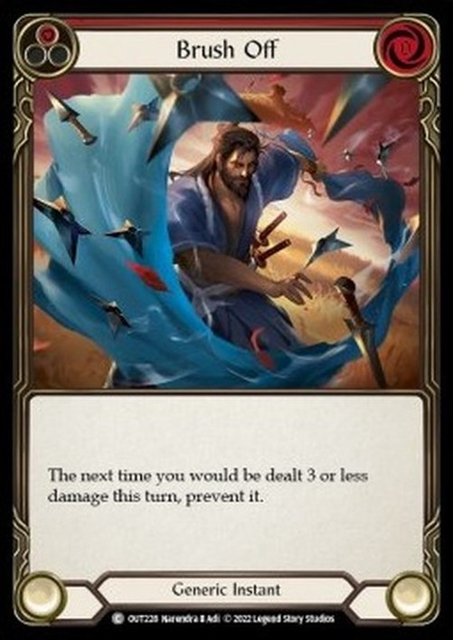 Flesh And Blood OUT Brush Off (Red)