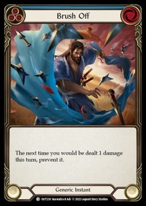 Flesh And Blood OUT Brush Off (Blue)