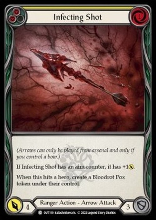 Flesh And Blood OUT Infecting Shot (Yellow)