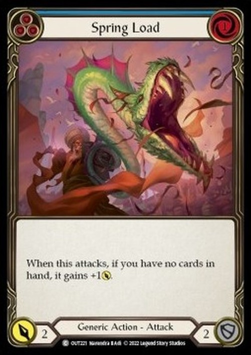 Flesh And Blood OUT Spring Load (Blue)