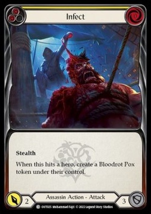 Flesh And Blood OUT Infect (Yellow)