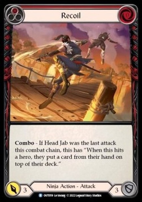 Flesh And Blood OUT Recoil (Red)