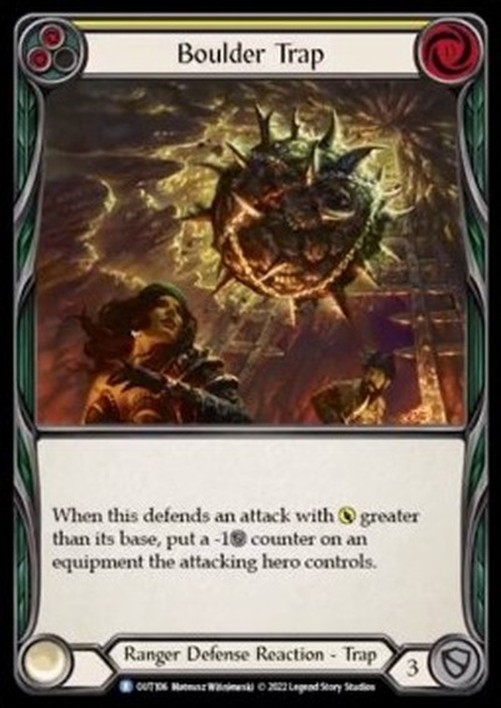 Flesh And Blood OUT Boulder Trap