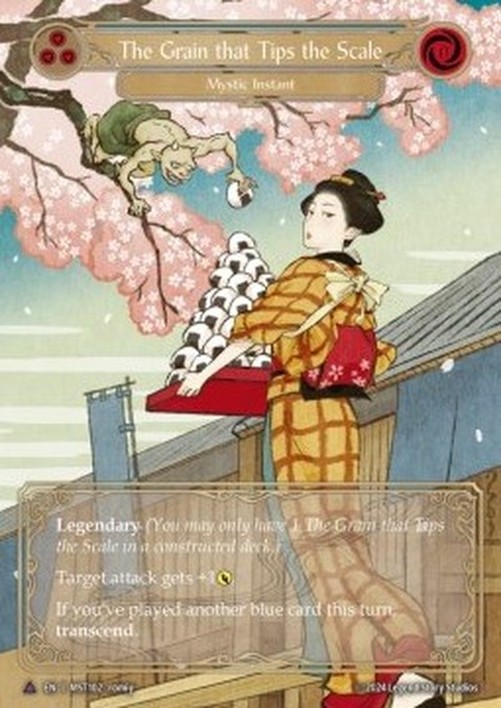 Flesh And Blood MST The Grain that Tips the Scale // Inner Chi