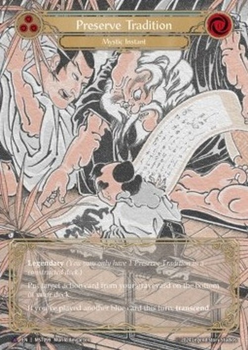 Flesh And Blood MST Preserve Tradition // Inner Chi