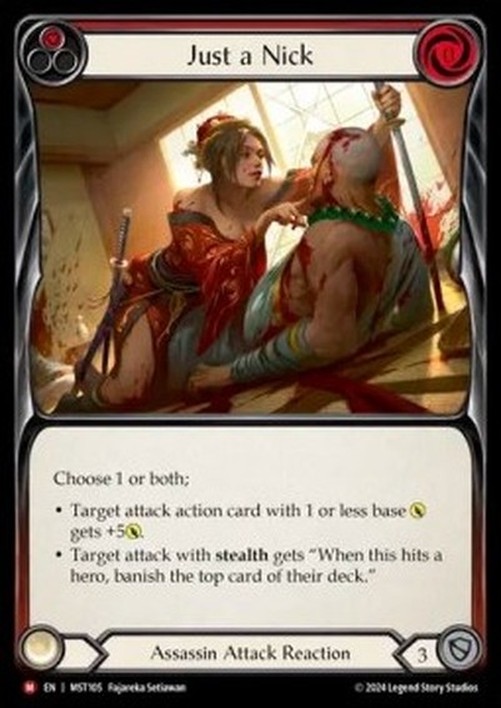 Flesh And Blood MST Just a Nick