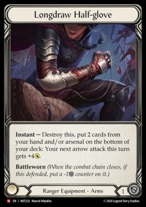 Flesh And Blood MST Longdraw Half-Glove