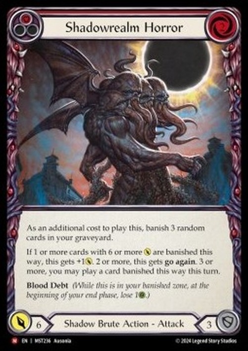 Flesh And Blood MST Shadowrealm Horror