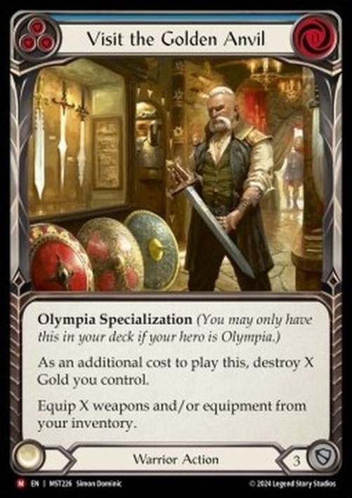 Flesh And Blood MST Visit the Golden Anvil