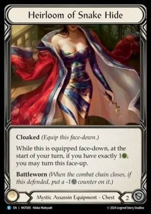 Flesh And Blood MST Heirloom of Snake Hide