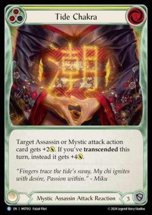 Flesh And Blood MST Tide Chakra (Yellow)
