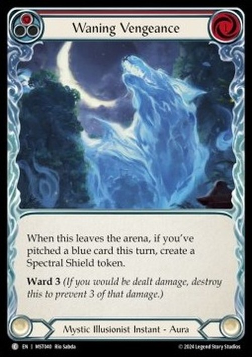 Flesh And Blood MST Waning Vengeance (Red)