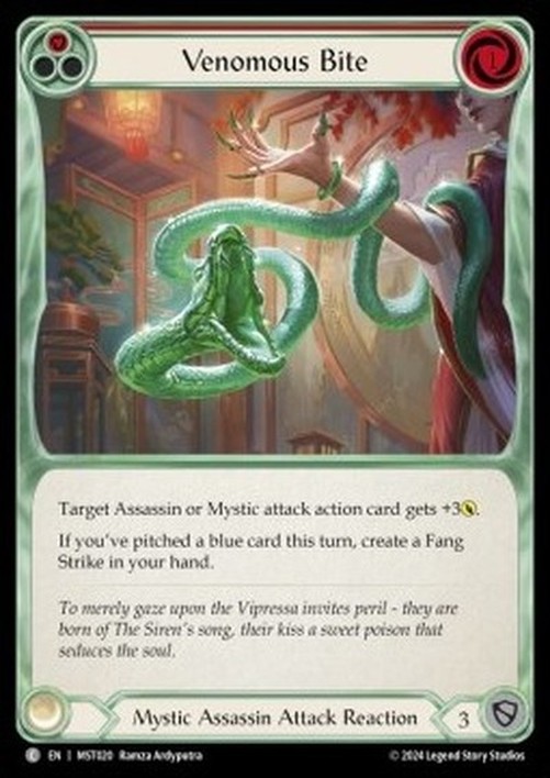 Flesh And Blood NUU Venomous Bite (Red)