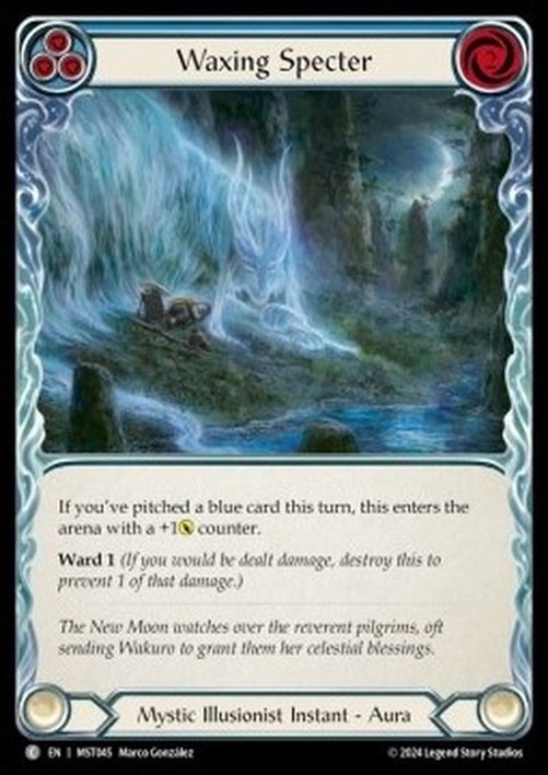 Flesh And Blood MST Waxing Specter (Blue)