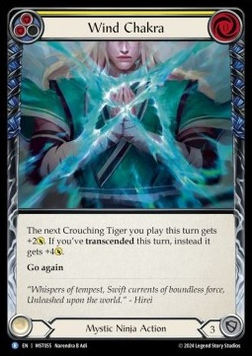 Flesh And Blood MST Wind Chakra (Yellow)