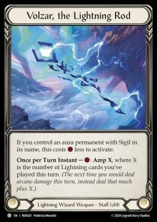 Flesh And Blood OSC Volzar, the Lightning Rod