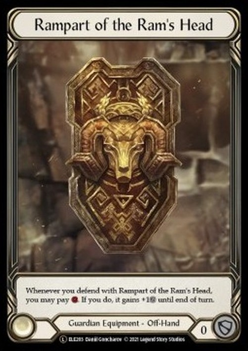 Flesh And Blood ELE-U Rampart of the Ram's Head