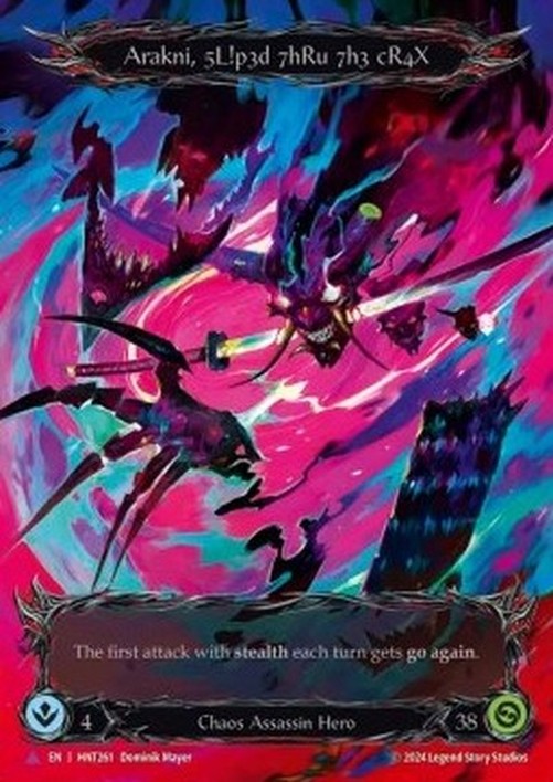 Flesh And Blood HNT Arakni, Slipped Through The Cracks